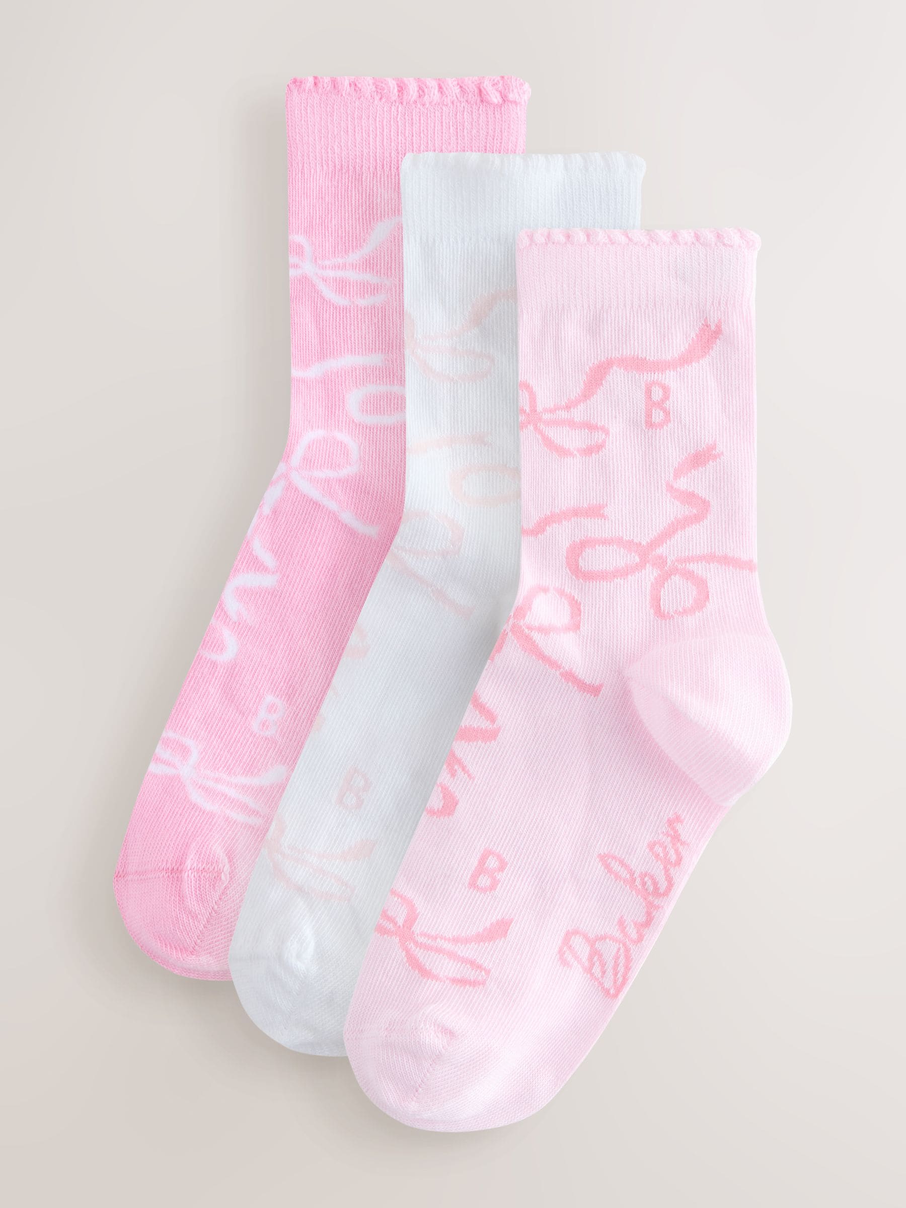 Baker by Ted Baker - Meisjes - Set van sokken met meerdere strikken 3