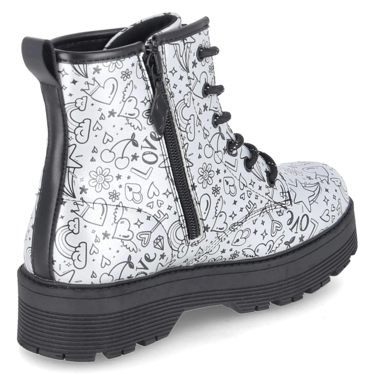 SkechersBoots GRAVLEN HI DOODLE DOWN - slbk