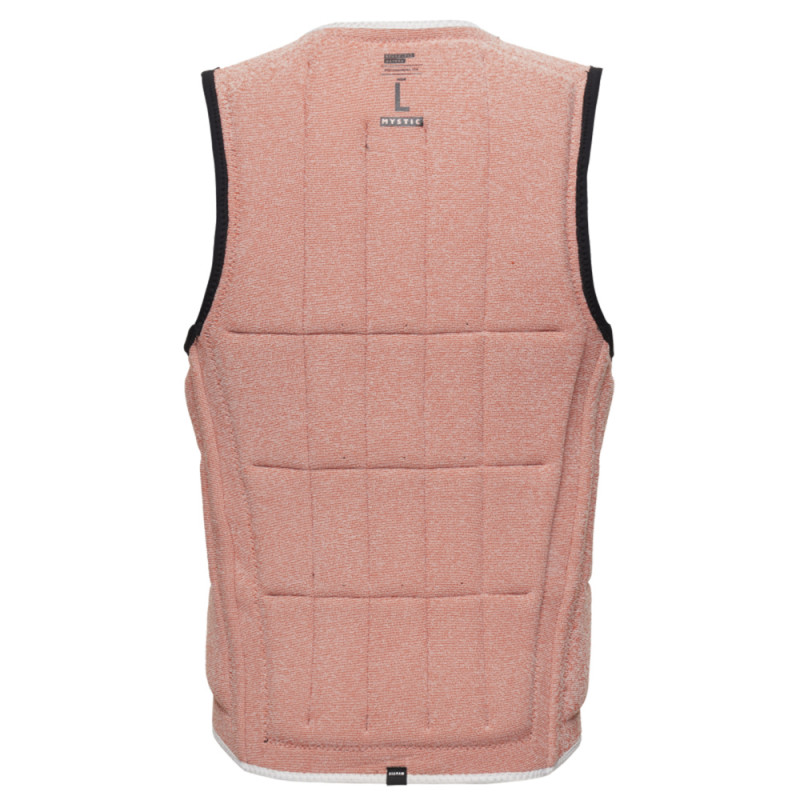 GILET IMPACT MYSTIC WAKE RENEGADE FRONTZIP NOIR/BLANC