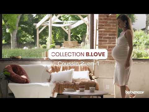Babymoov Coussin de grossesse & d'allaitement 2-en-1 B.Love - Ivoire