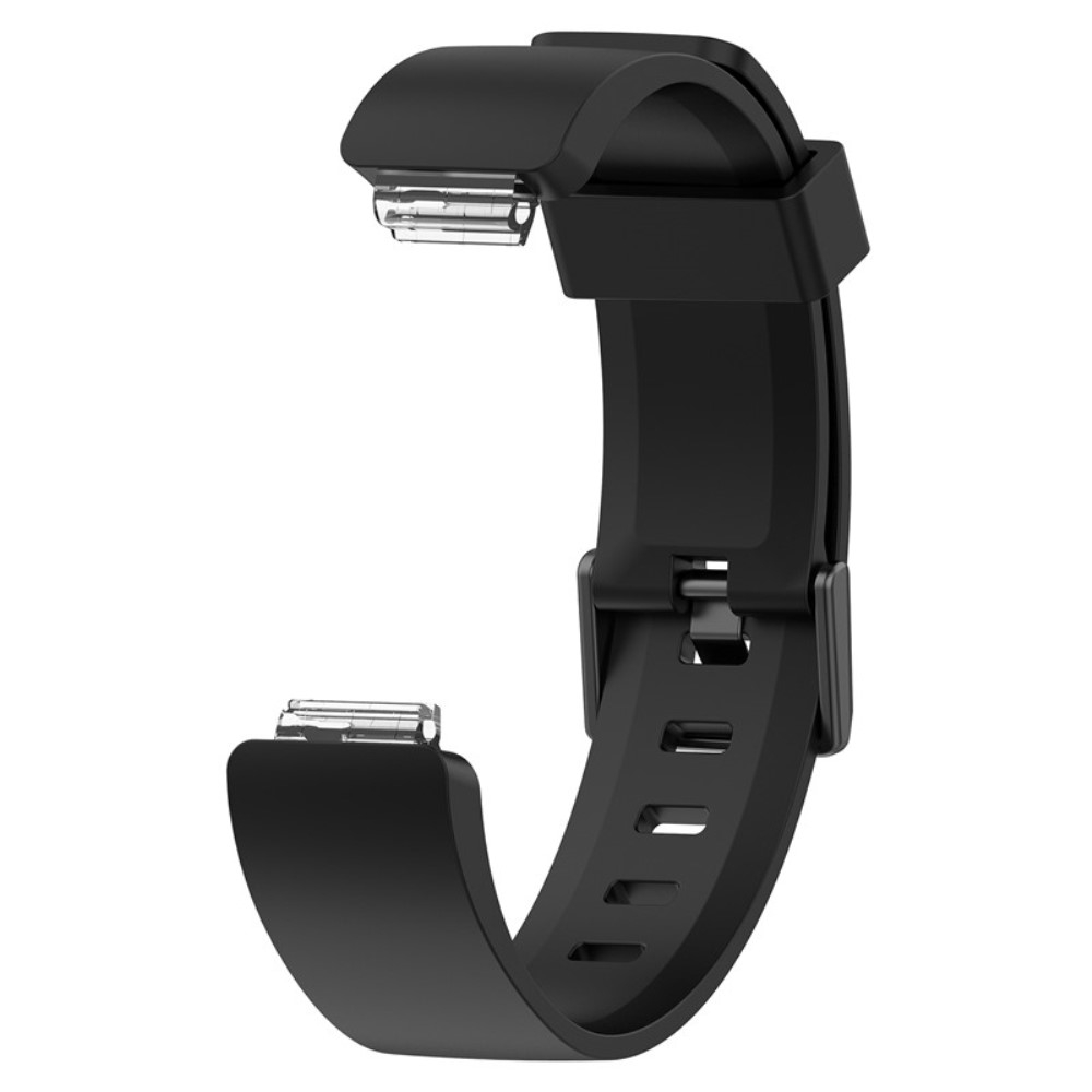 Fitbit Inspire 2 / Inspire HR / Inspire Ersatz Sport Armband aus Silikon (Gelenkumfang: 175-220mm) - Schwarz