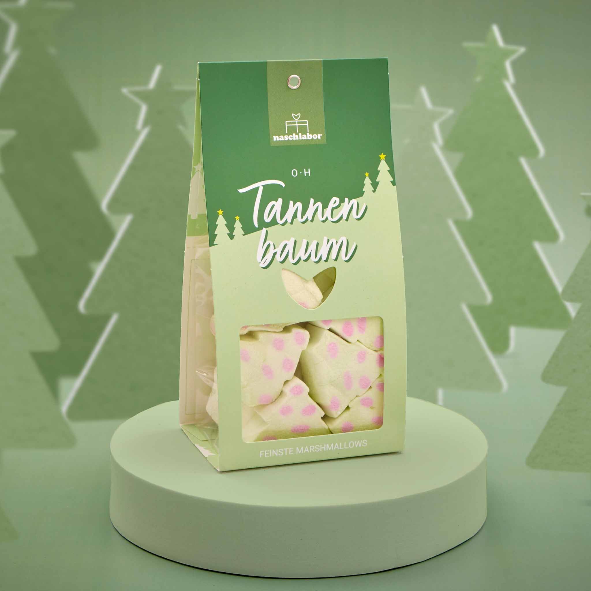 naschlabor Oh Tannenbaum Marshmallows in Geschenkverpackung