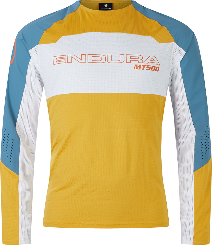 Endura MT500 Burner Lite langærmet cykeltrøje gul