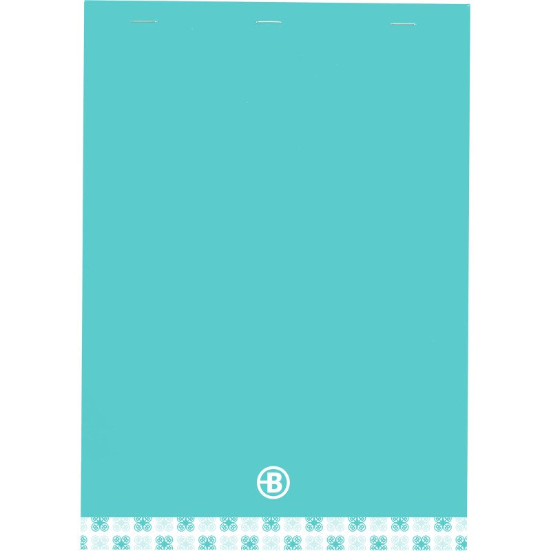 Bloc de bureau Executive Bruneau 21 x 29,7 cm agrafé - 5 x 5 - 80 feuilles