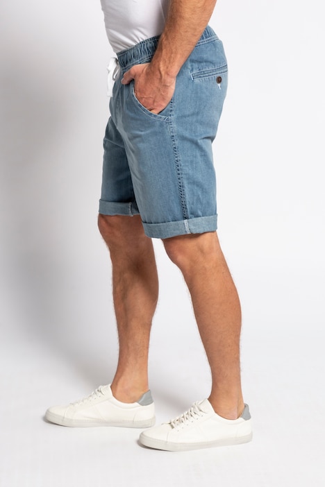 Bermuda, Jeanslook, 4-Pocket, Relaxed Fit