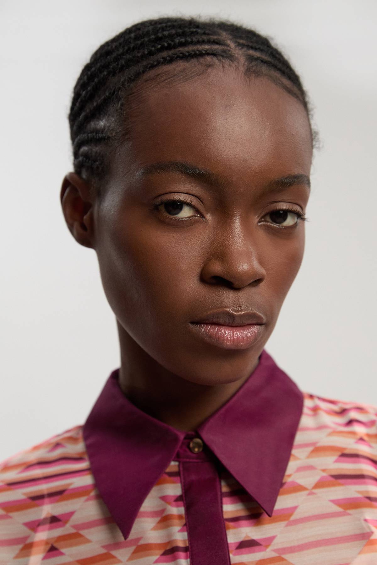 KarenMillen Robe Chemise Midi Tissée En Organdi À Imprimé Géométrique