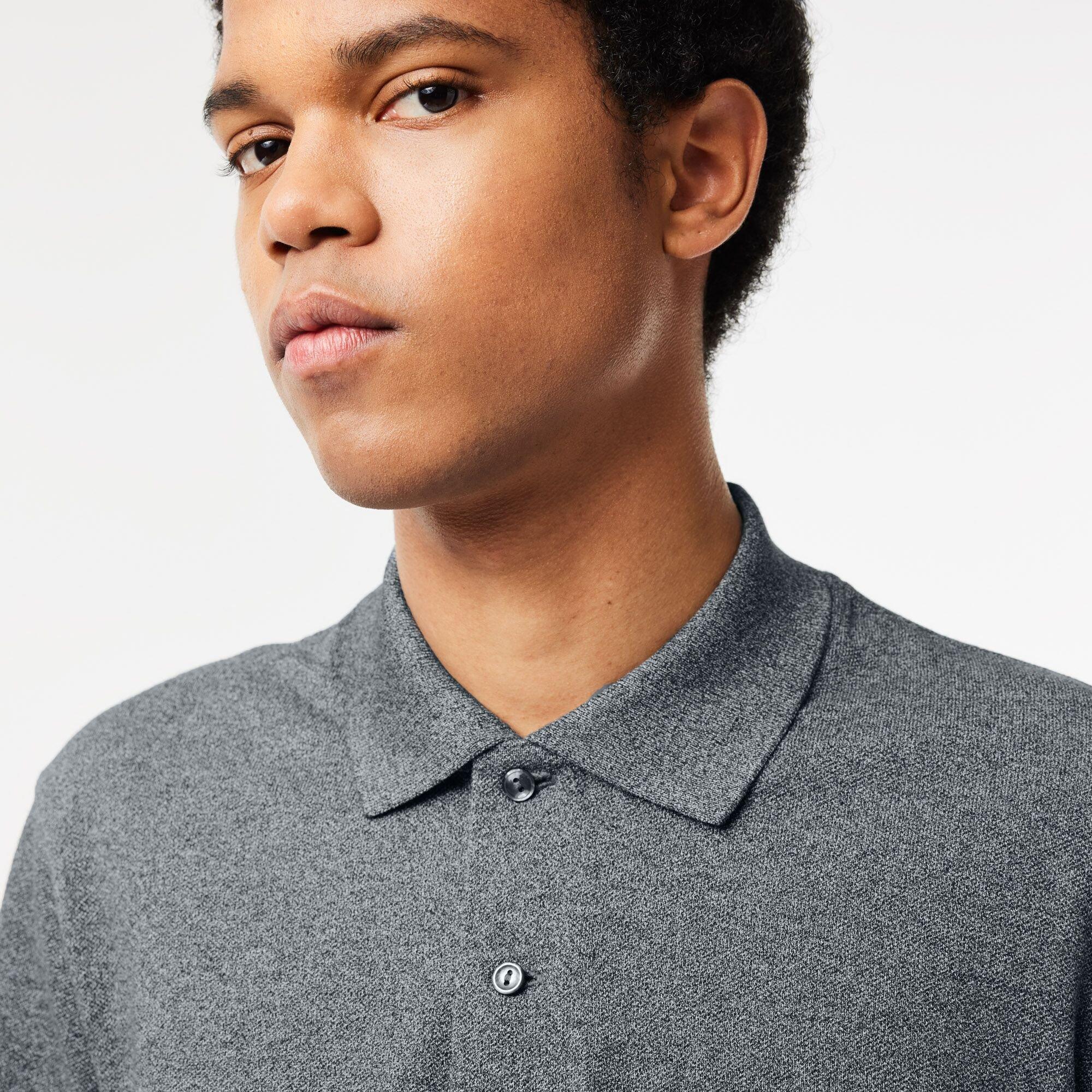 Lacoste Lacoste Crocodile Long Sleeve Polo Shirt Mens