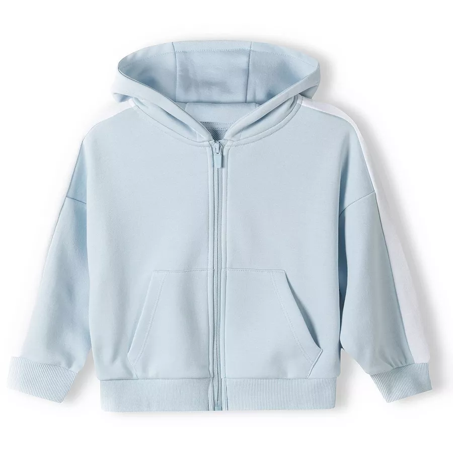 MINOTI Hoodie mit Zipper Blau