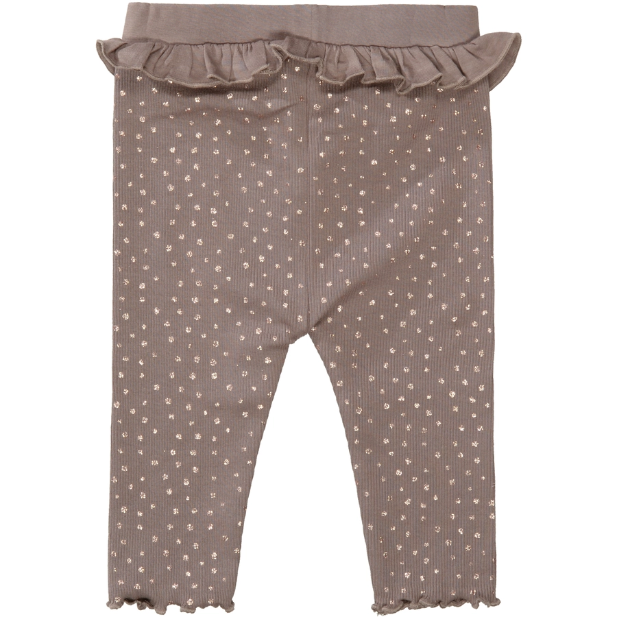 STACCATO Leggings soft brown gemustert