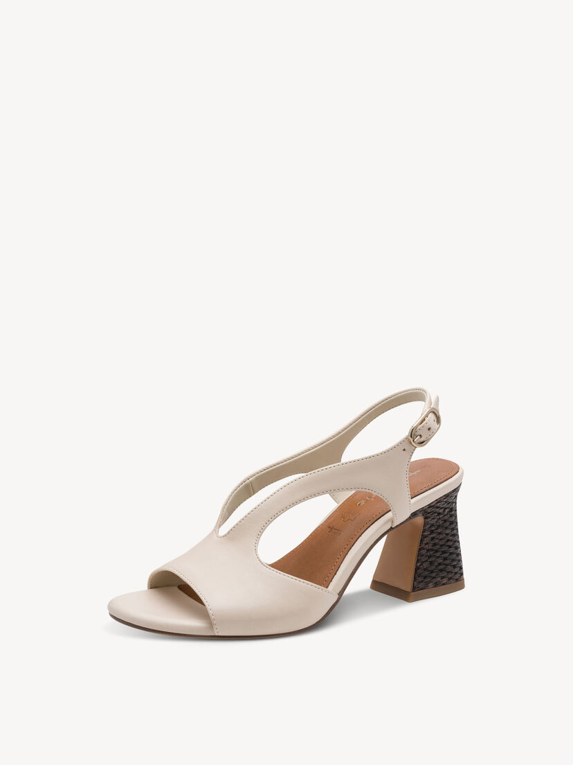 Leren Sandaaltje - beige