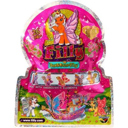 Dracco Filly Glitzer Butterfly Sammelpferde, sortiert