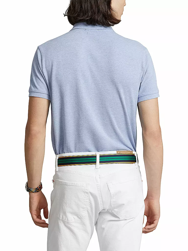POLO RALPH LAUREN Poloshirt Custom-Slim-Fit blau