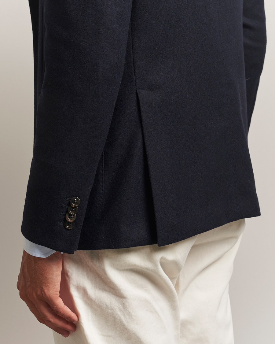 Boglioli K Jacket Wool/Cashmere Blazer Navy