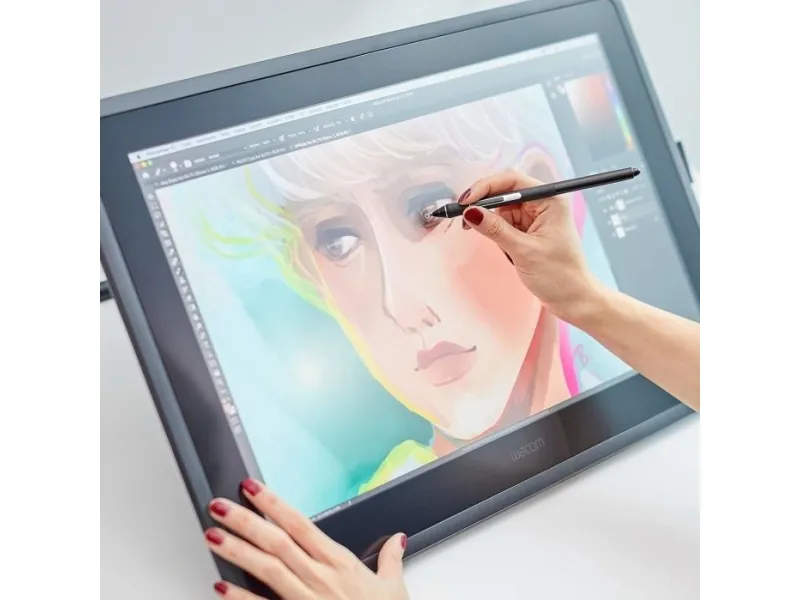 Wacom Cintiq 22 - Digitizer m/ LCD-skærm - højre- og venstrehåndet - 47.6 x 26.8 cm - elektromagnetisk - kablet - HDMI, USB 2.0