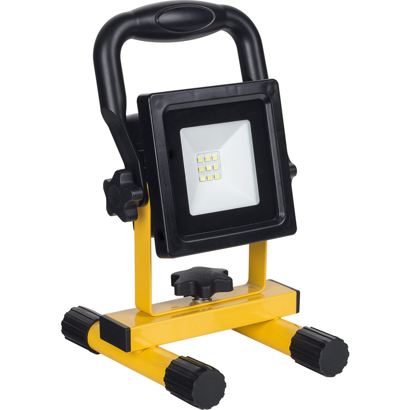 Oplaadbare LED bouwlamp IP44 10W 600lm 6500K
