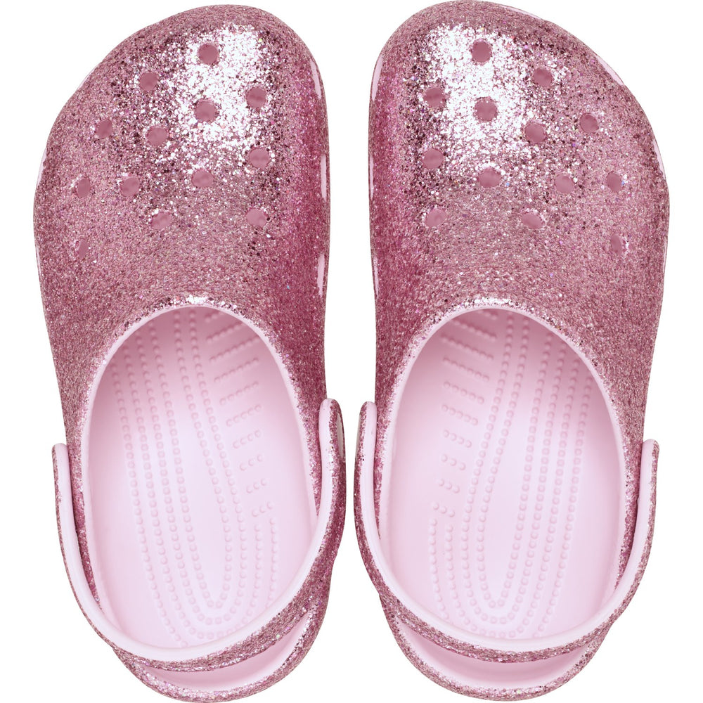 Køb Crocs Pink Milk Classic Chunky Glitter Clog K PkM