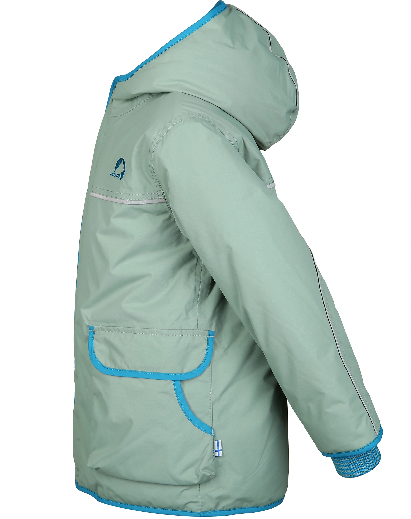 Winterparka TALVI SPORT mit Schneefang in green bay/mosaic