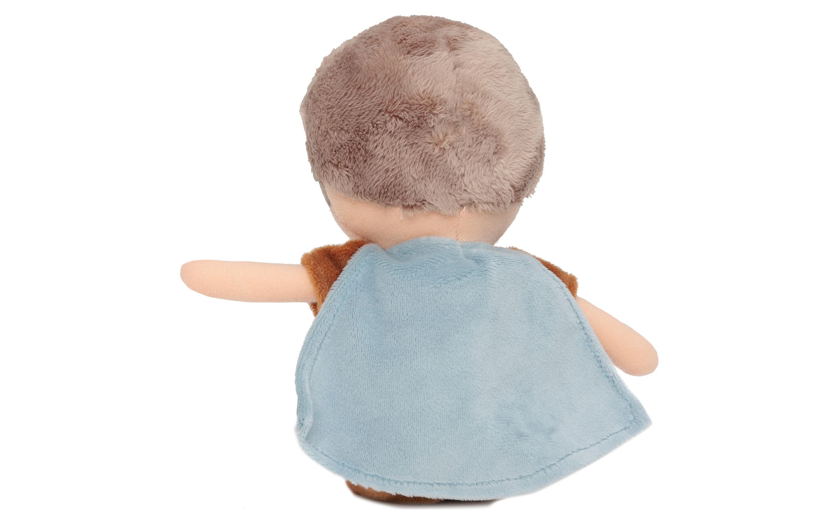 Stoffpuppe Superhero Dave 32 cmNiedliche Plüsch-Puppe für unendliche Kuschelmomente