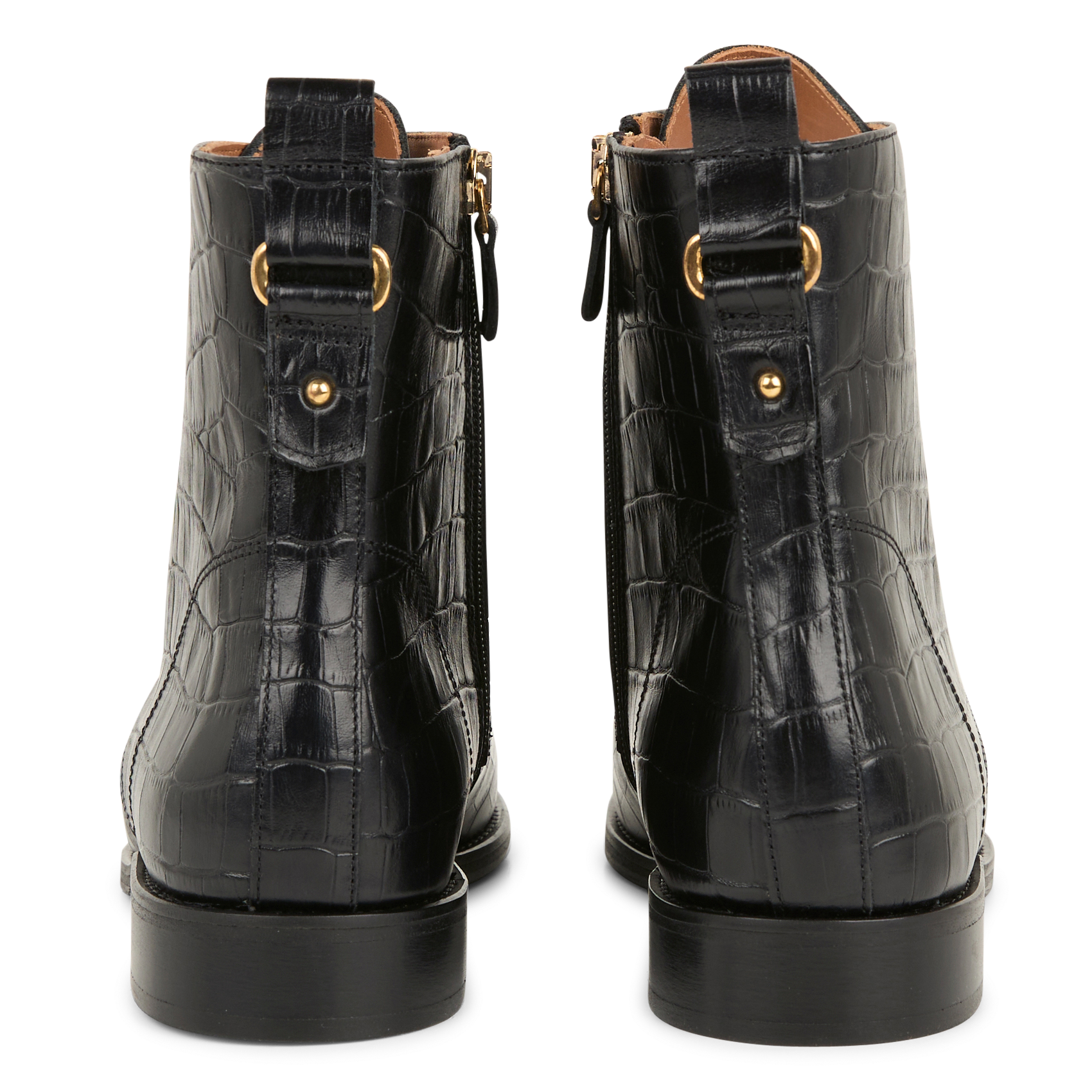 ELA - Bottines en cuir | Noir