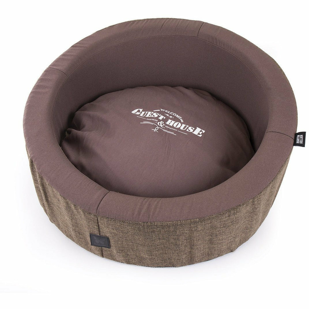 Panier pour chiens et chats en fourrure effet mouton collection guest house