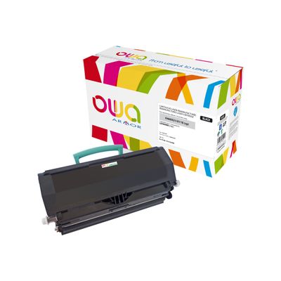 Cartouche laser compatible Lexmark E460X21E - noir - Owa K15162OW