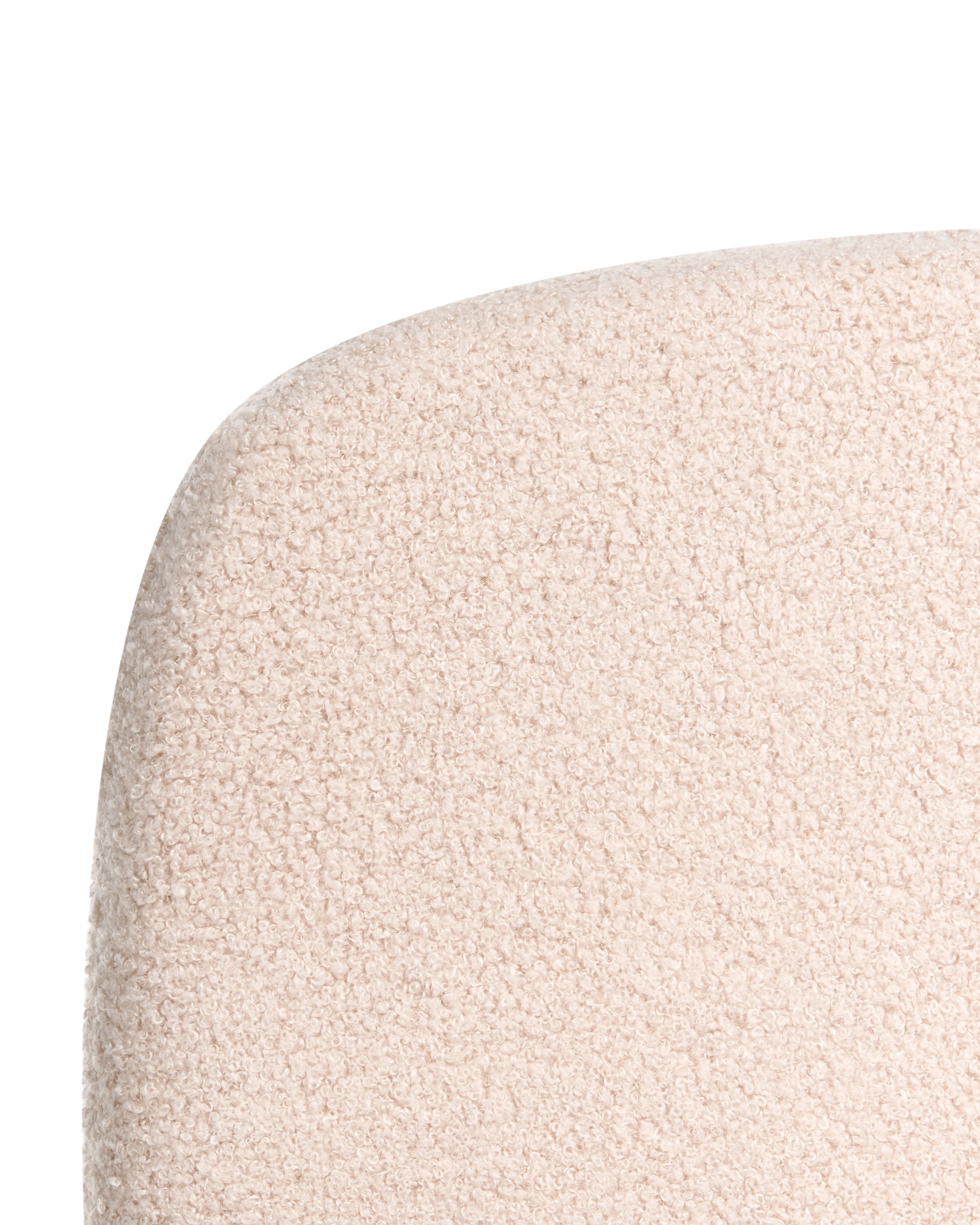 Bureaustoel MORAGA Bouclé Beige