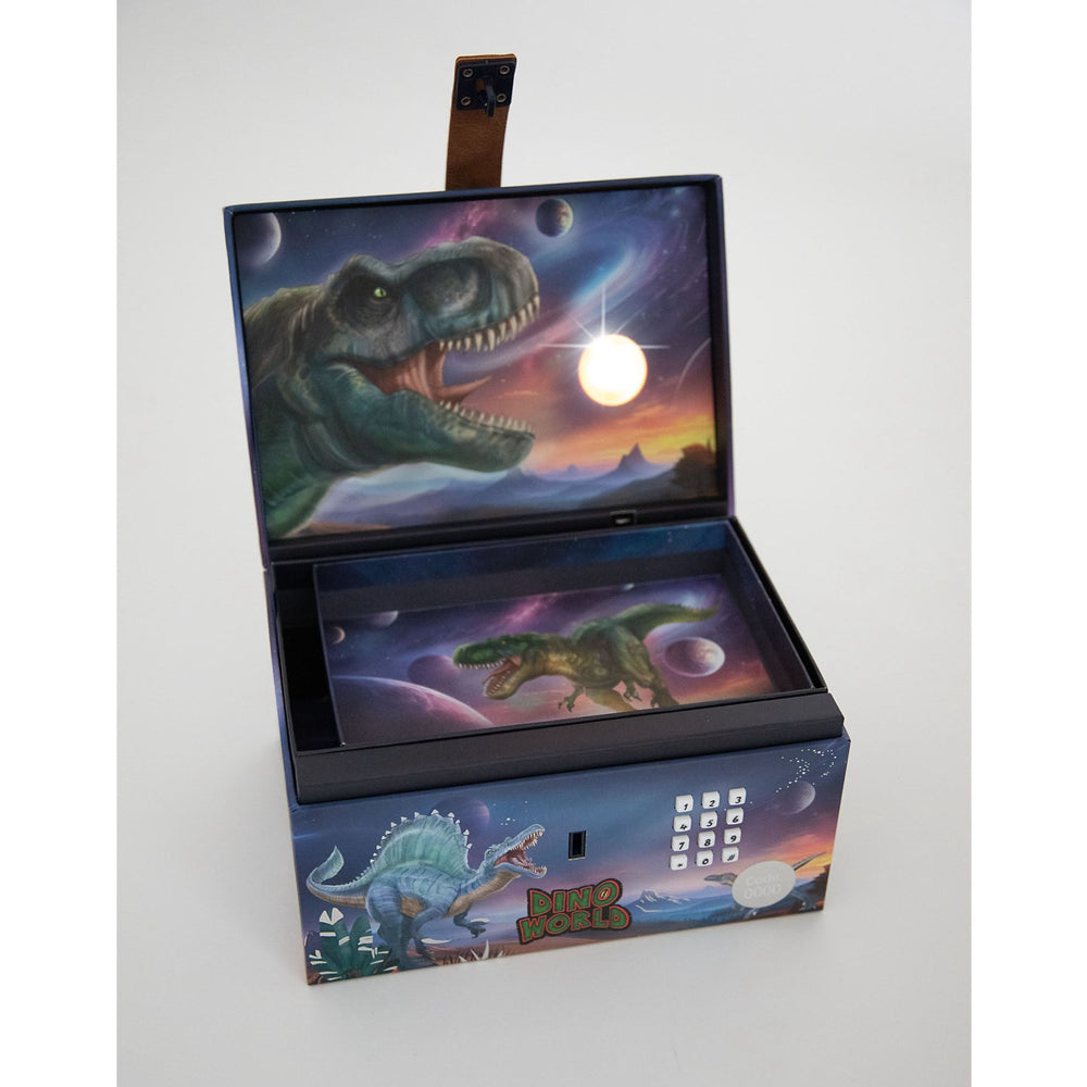Køb Dino World Skattekiste Med Kode, Lyd Og Lys