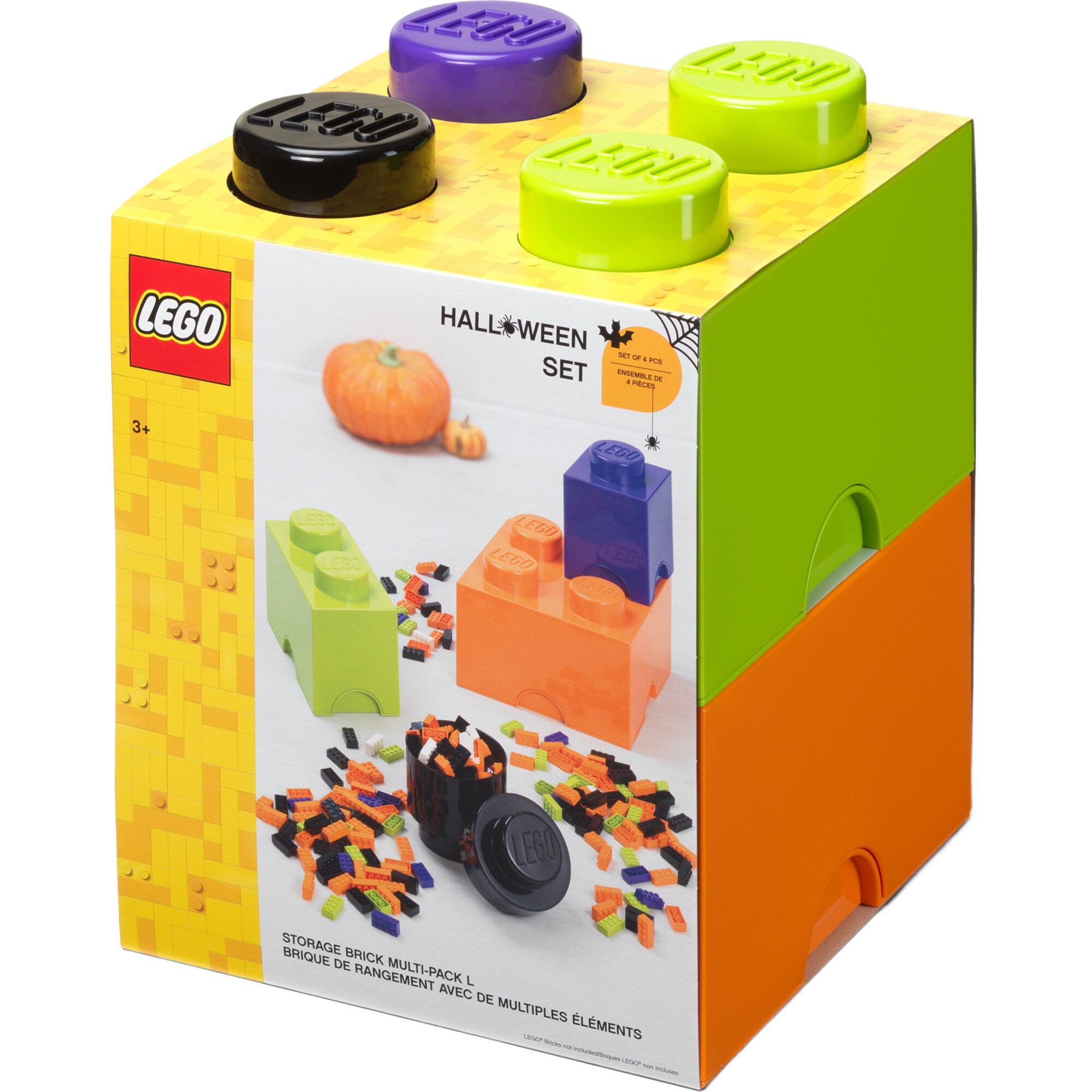 Room Copenhagen Aufbewahrungsbox LEGO Speicherbaustein Multi Pack 4er