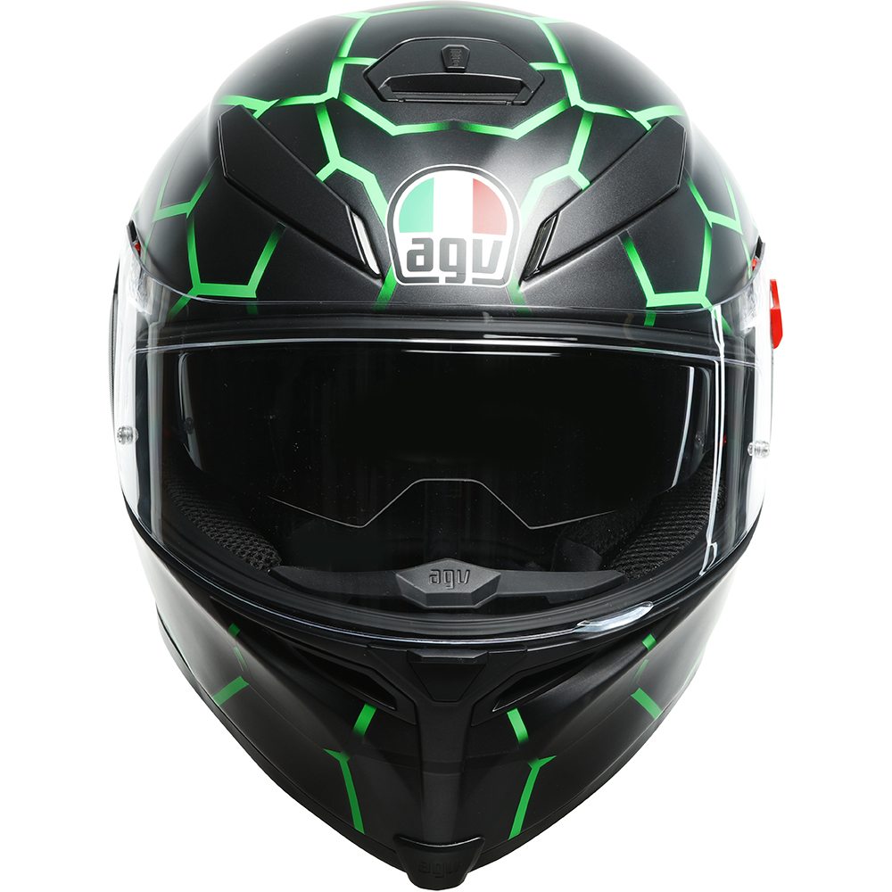 AGV - Casque K5 S Vulcanum Noir / Vert