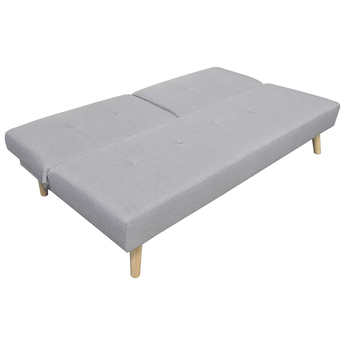 Sofa CLOUD 104x178 hellbraun,hellgrau