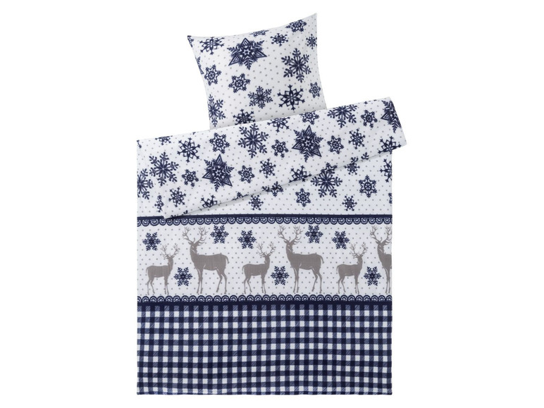 Microvezel-fleece-beddengoed, 135 x 200 cm