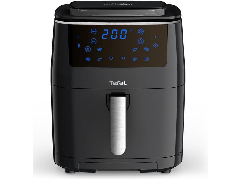 Tefal Heissluft-Fritteuse Easy Fry Grill & Steam 3 in 1, Sc Heissluftfritteuse mit Grill und Dampfgarer Funktion