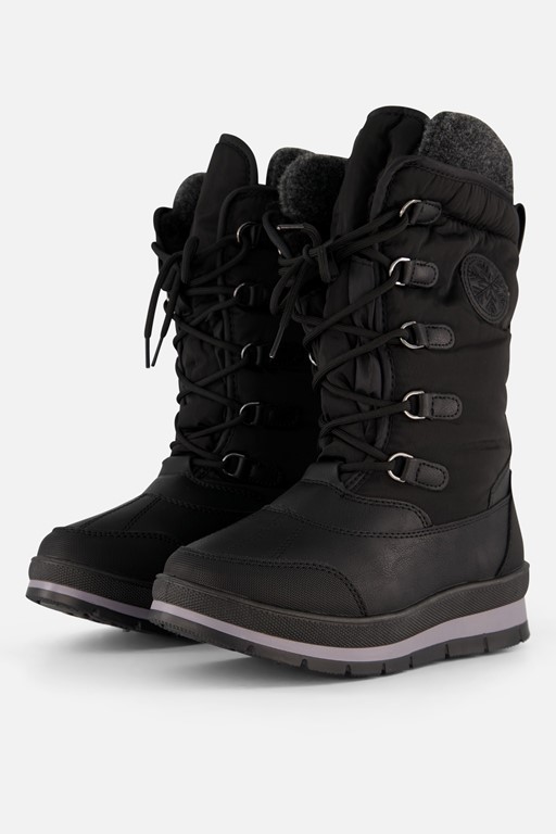 Snow Fun Snowboots zwart Synthetisch