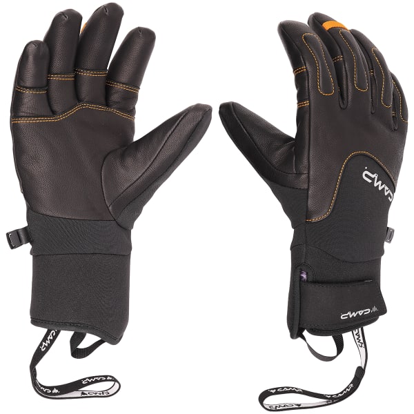 Gant ski de randonnée CAMP GEKO GUIDE BLACK / ORANGE