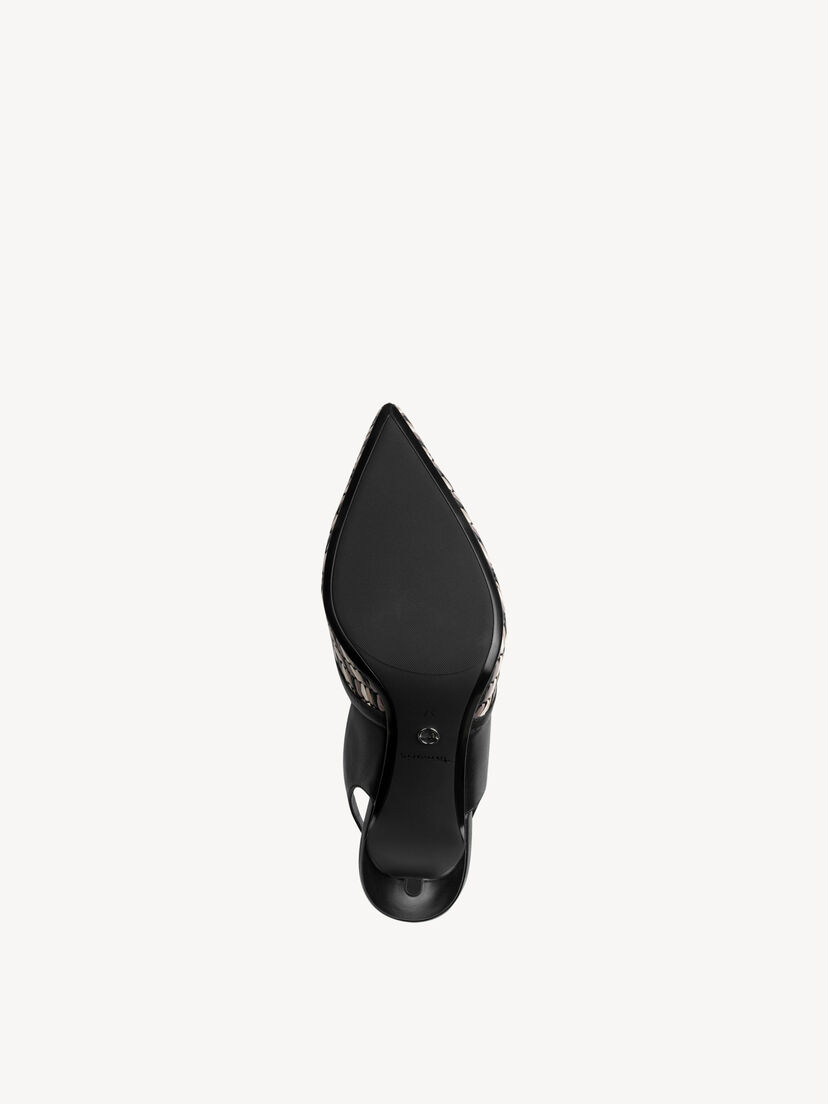 Slingpumps - zwart