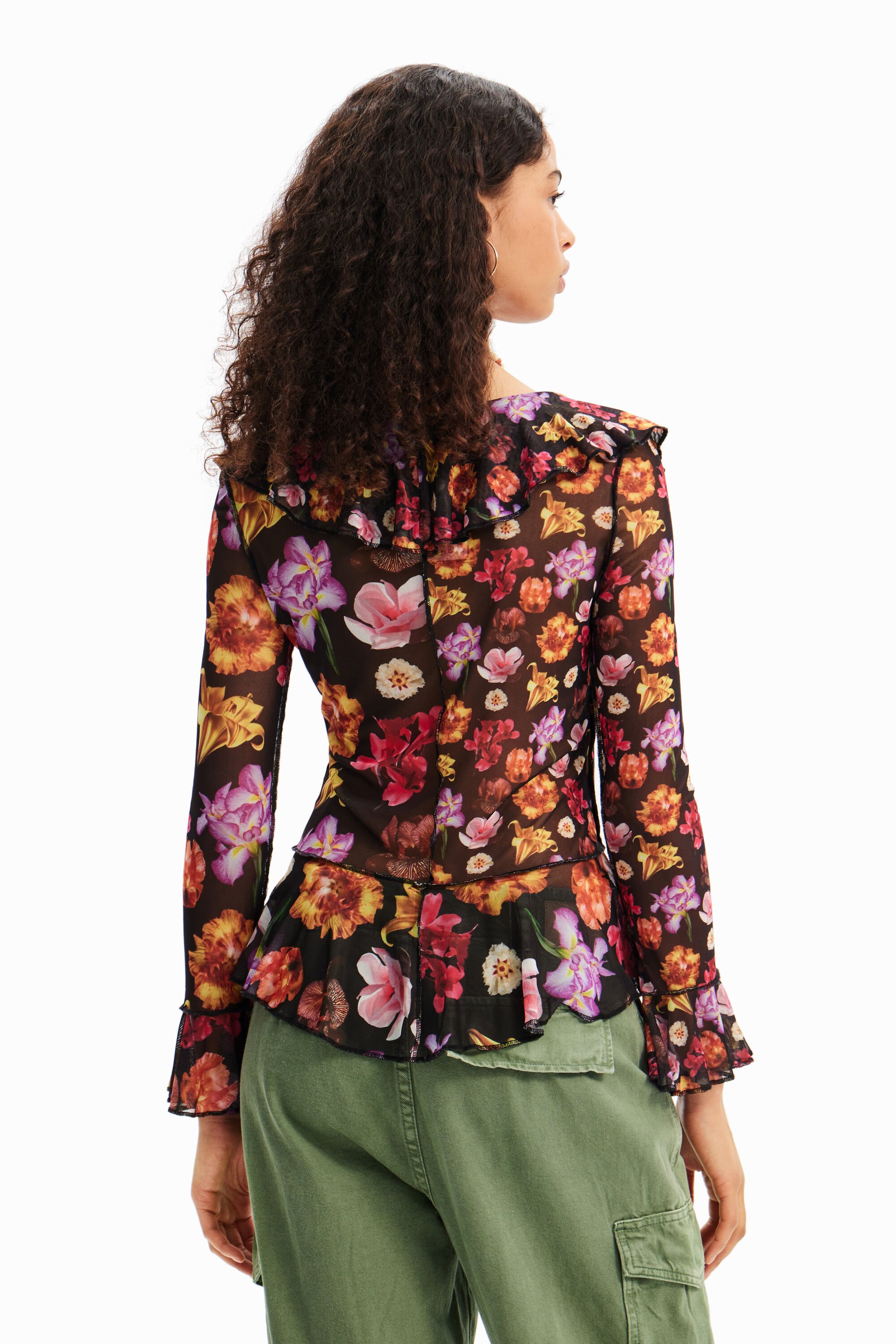 T-shirt volants M. Christian Lacroix