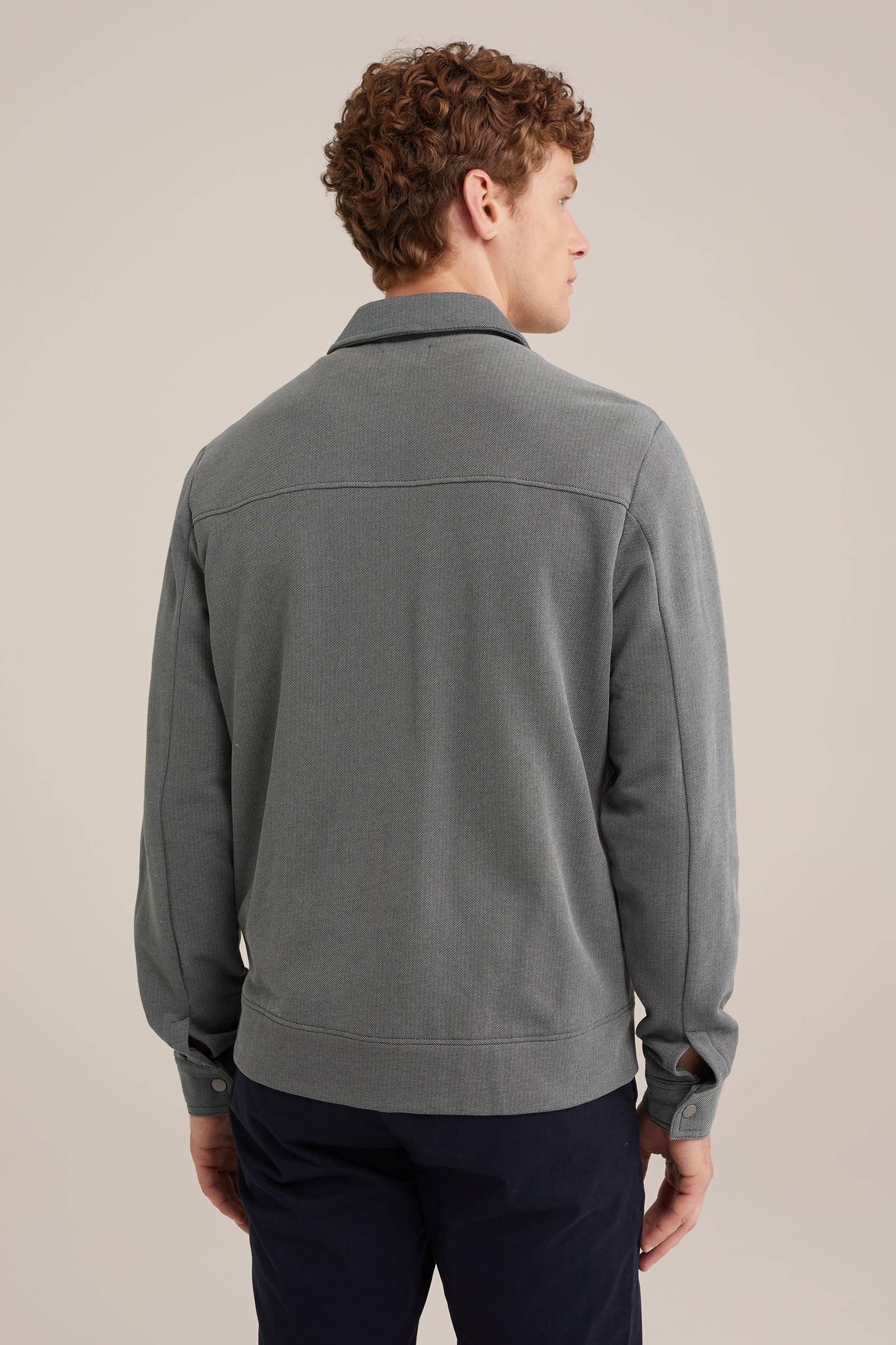 vest WE Fashion Donkergroen
