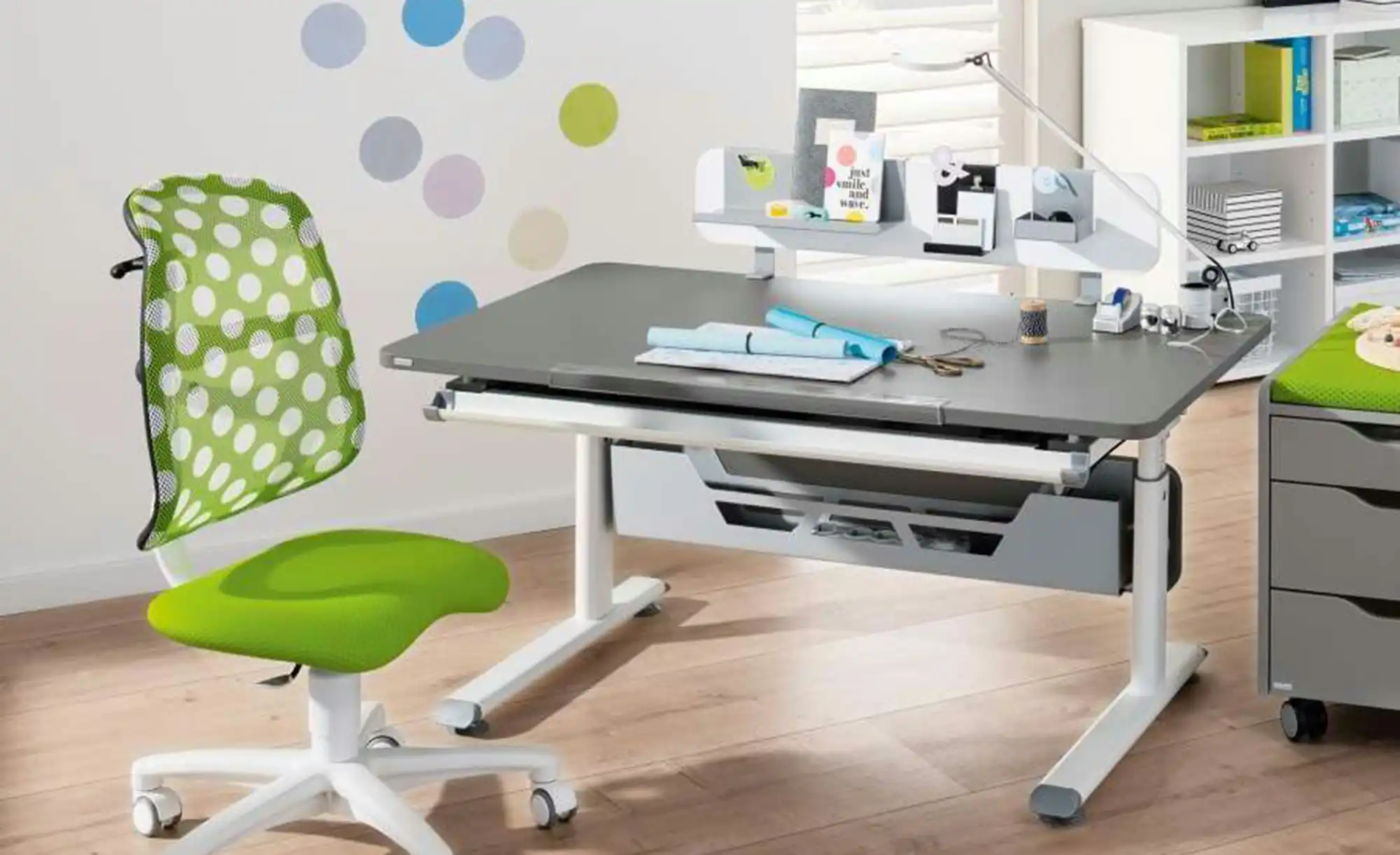 PAIDI Funktionsboard zum Schreibtisch Zubehör Schoolworld
