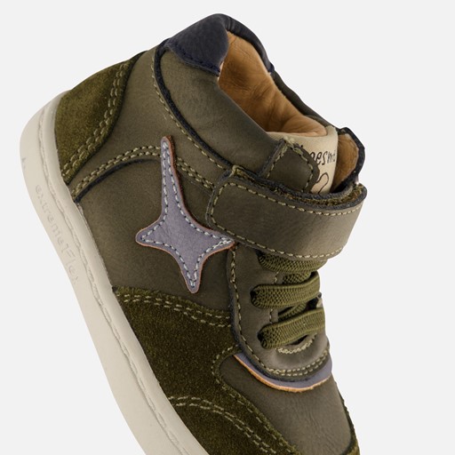 Shoesme extreme flex sneakers met velcro groen