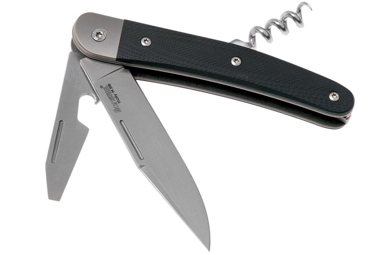 LionSteel Jack 3 Black G10 JK3 GBK zakmes