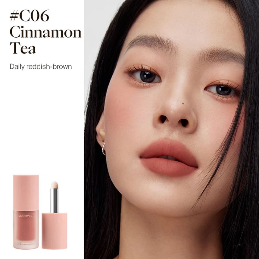 JOOCYEE - Multifunctionele lip- en wangcrème - 4 kleuren