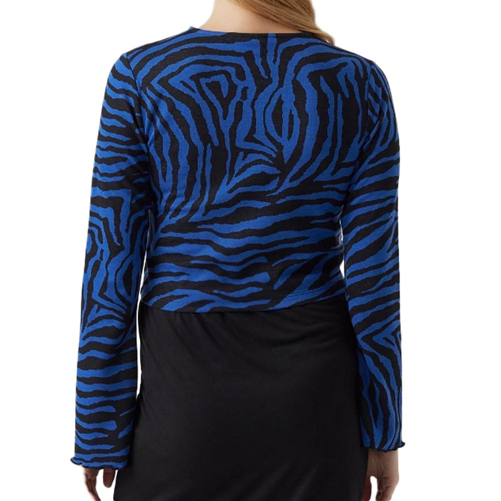 Mamalicious T-Shirt de Grossesse Noir/Bleu Femme Mamalicious Zille