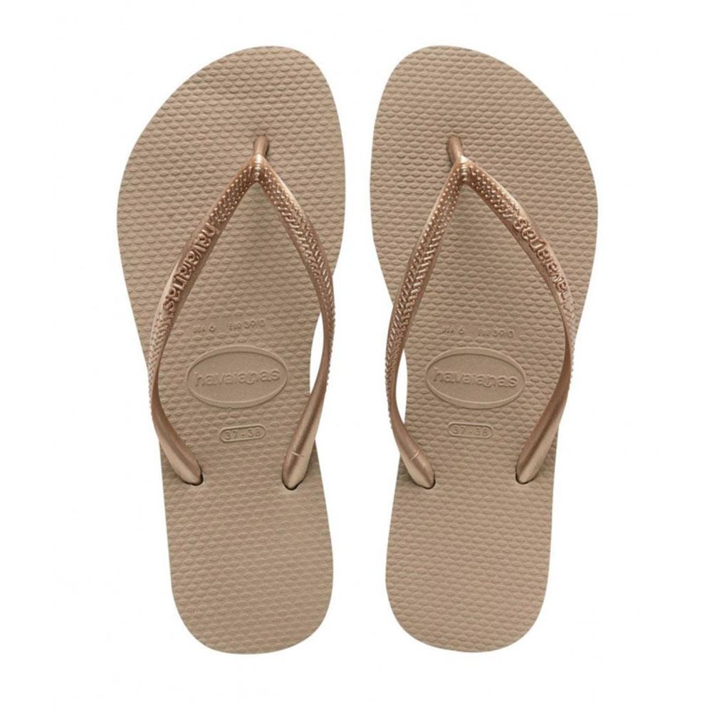 Havaianas SLIM - Tongs Femme rose gold