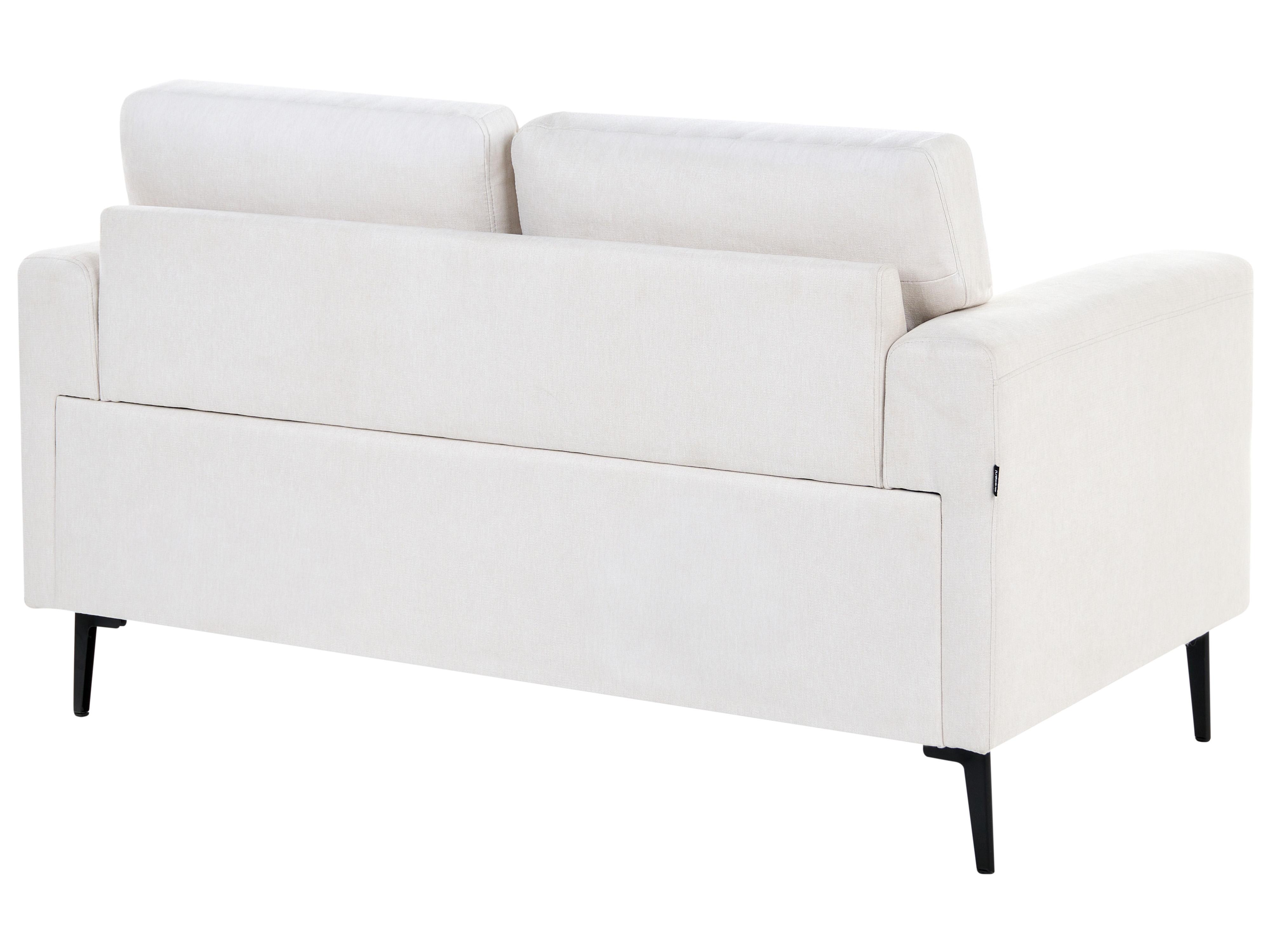 Bank 2-zits LOUSTO Stof Lichtbeige