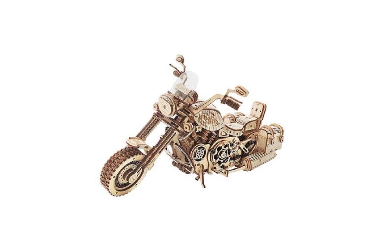 Bausatz Cruiser MotorradCruiser Motorrad 3D Puzzle aus Holz