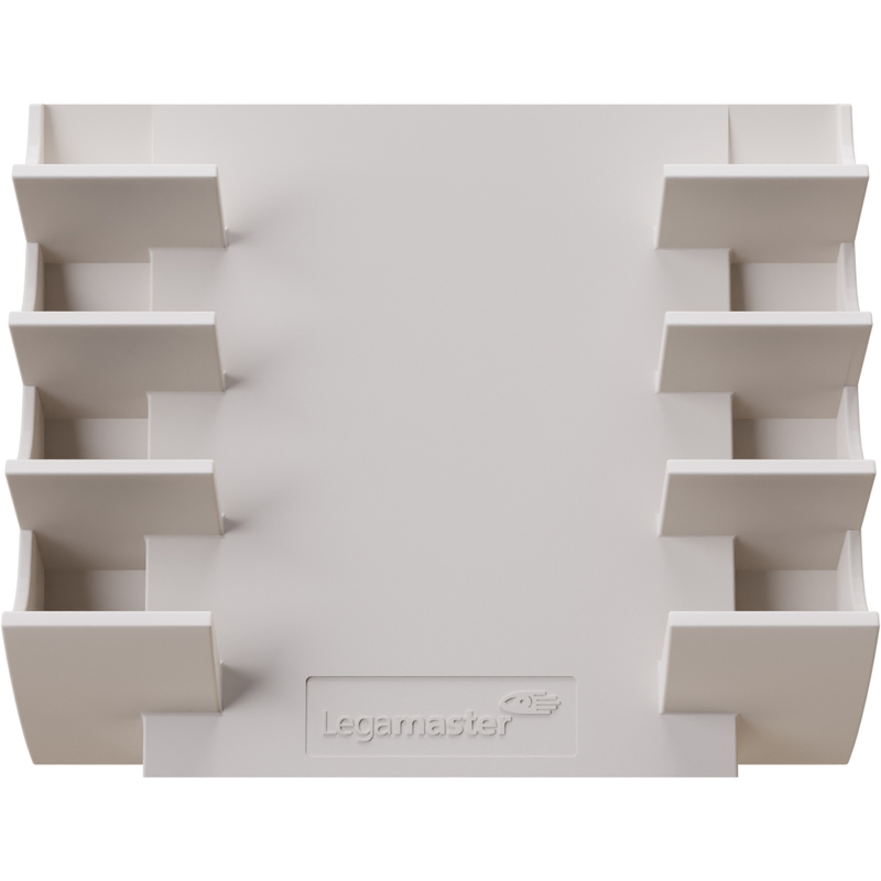 Legamaster Stiftehalter für Glas-Magnettafel, Warm Grey