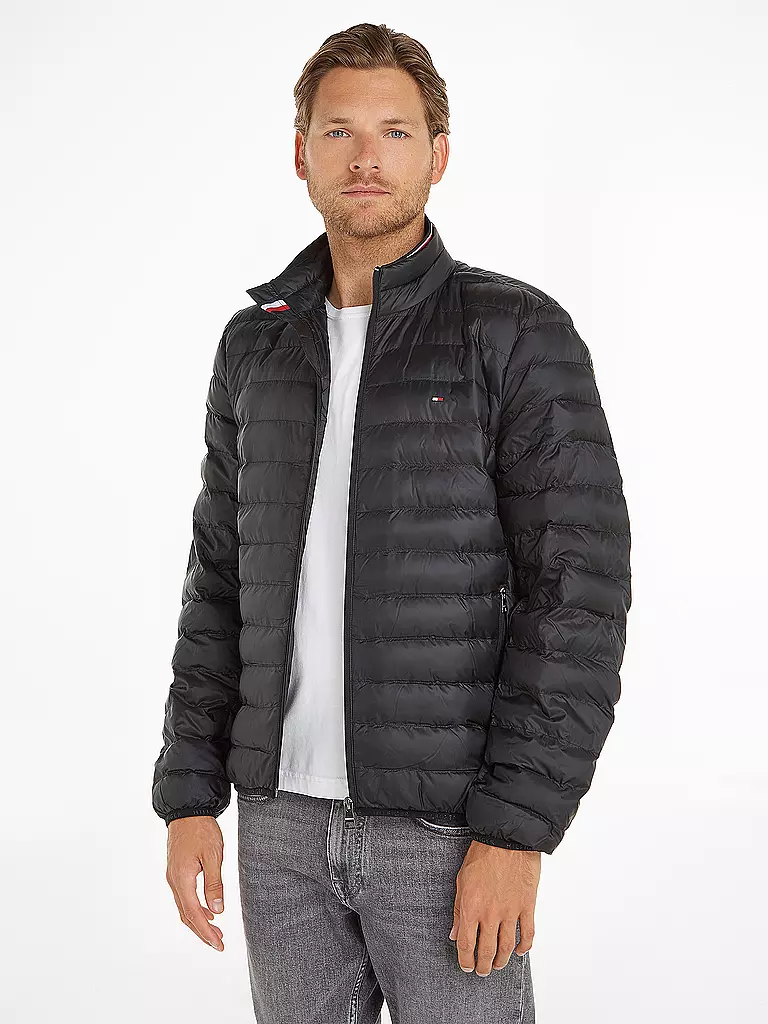 TOMMY HILFIGER Steppjacke schwarz