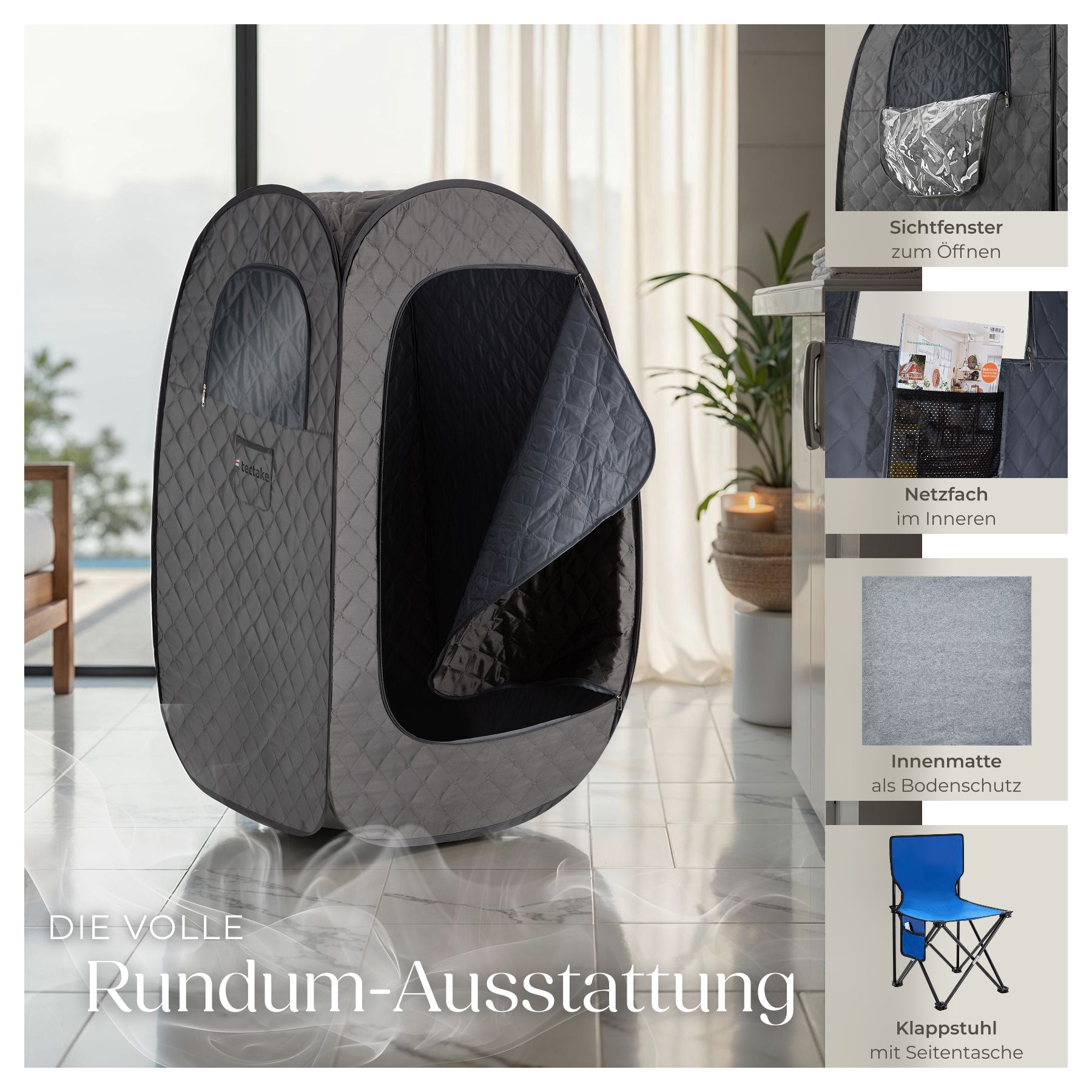 Mobile Dampfsauna ThermaLuxe I