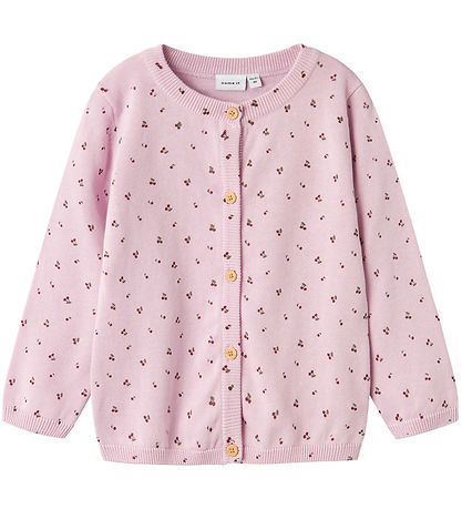 Name It Cardigan - Strick - NmfBasine - Winsome Orchid