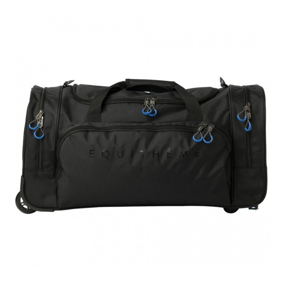 Equitheme SPORT 72L - Sac de sport À roulettes noir